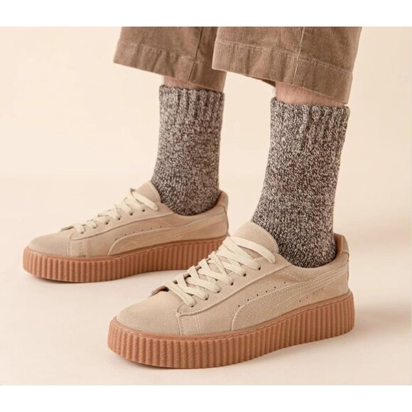 YZKKE 5Pack Womens Q-13 Vintage Winter Soft Warm Thick Cold Knit Wool Crew Sock - Picture 7 of 8